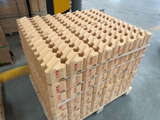 購入 80-83% Al2O3 アンカーレンガ 高アルミニウム カスタマイズされた高温火のレンガ online manufacture
